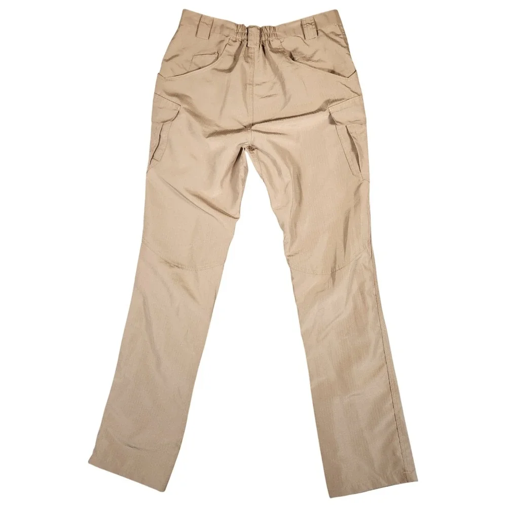 Tactical Series Cargo Pants Mens XL Tan Khaki Excellent Ripstop Outdoor Utility